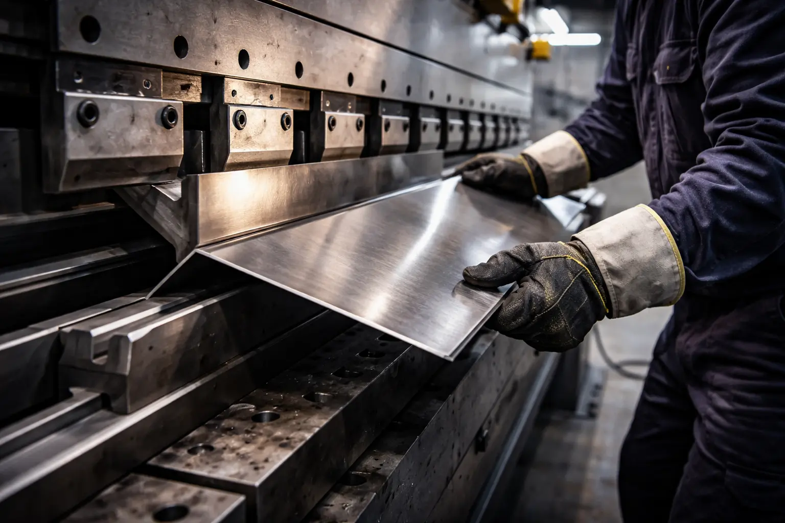 Doblez y conformado de metal